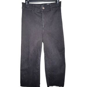 H&M Black Wide-Leg Jeans Size 6